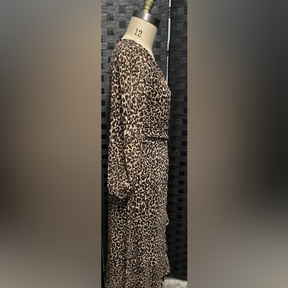 London Times Cheetah Print Dress - Picture 2 of 5